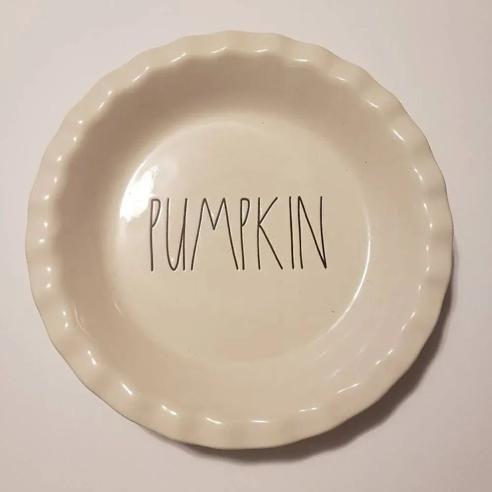 Rae Dunn Magenta Artisian Collection Pie Plate